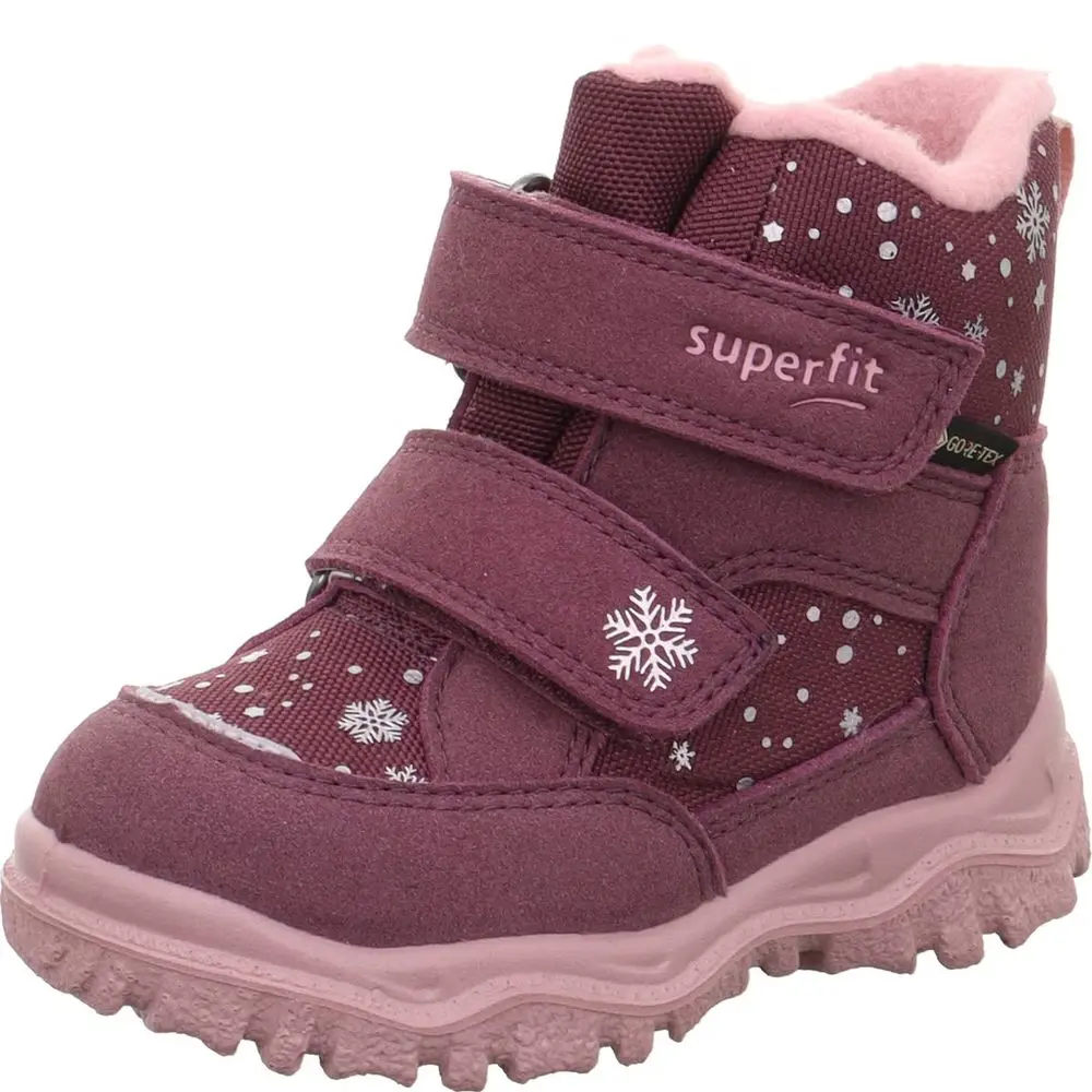 Dívčí zimní boty HUSKY1 Red/Pink Superfit 1-006045-5010 -