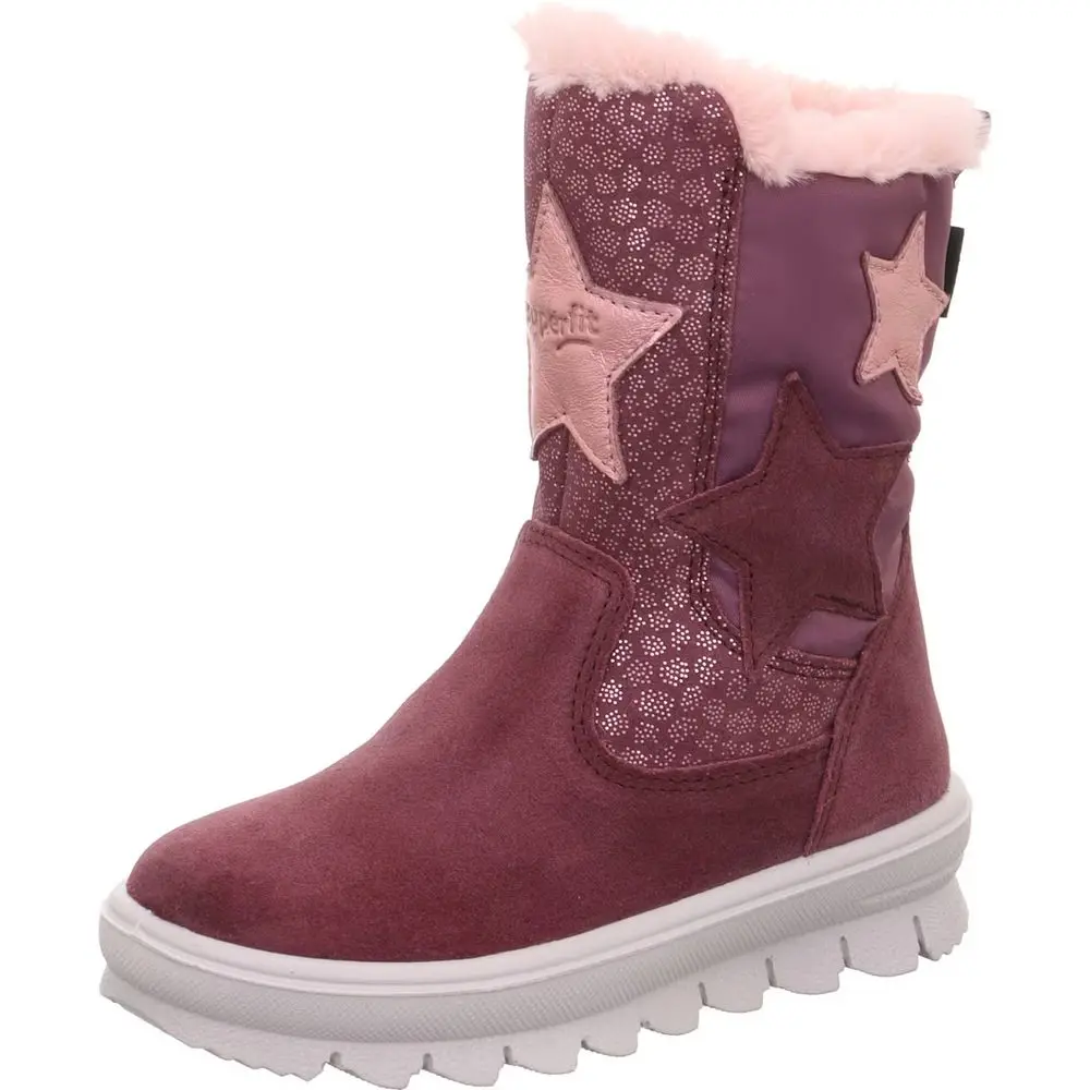 Dívčí zimní boty FLAVIA Red/Pink GTX Superfit 1-000219-5010