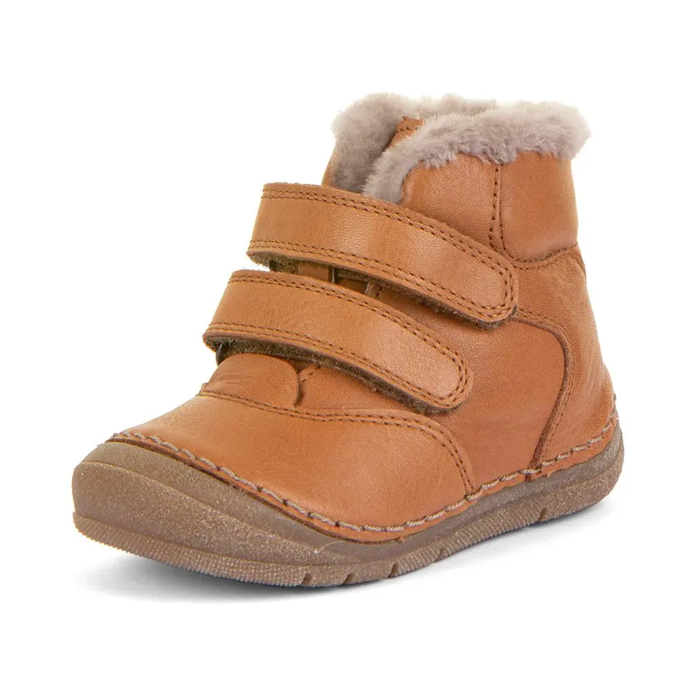 Dětské zimní boty Flexible PAIX UP WINTER Cognac, Froddo, G2110143-5, hnědá -
