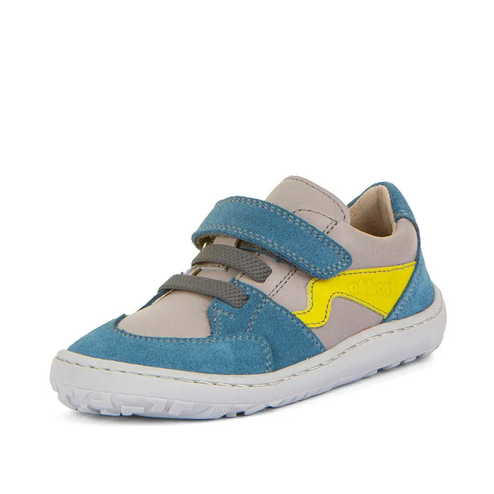 Chlapecké barefoot tenisky SPLASH Gray/Blue Froddo G3130263-1 šedá