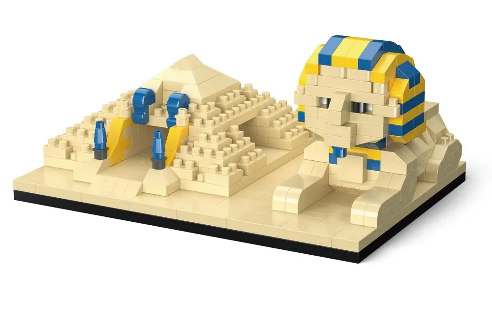 Koco stavebnice pyramida se sfingou 410 dílků 11,5x8x5,5 cm