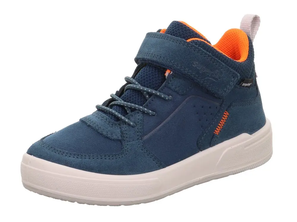 Chlapecké kotníkové tenisky Superfit MAVERICK Blue/orange 1-100104-8010