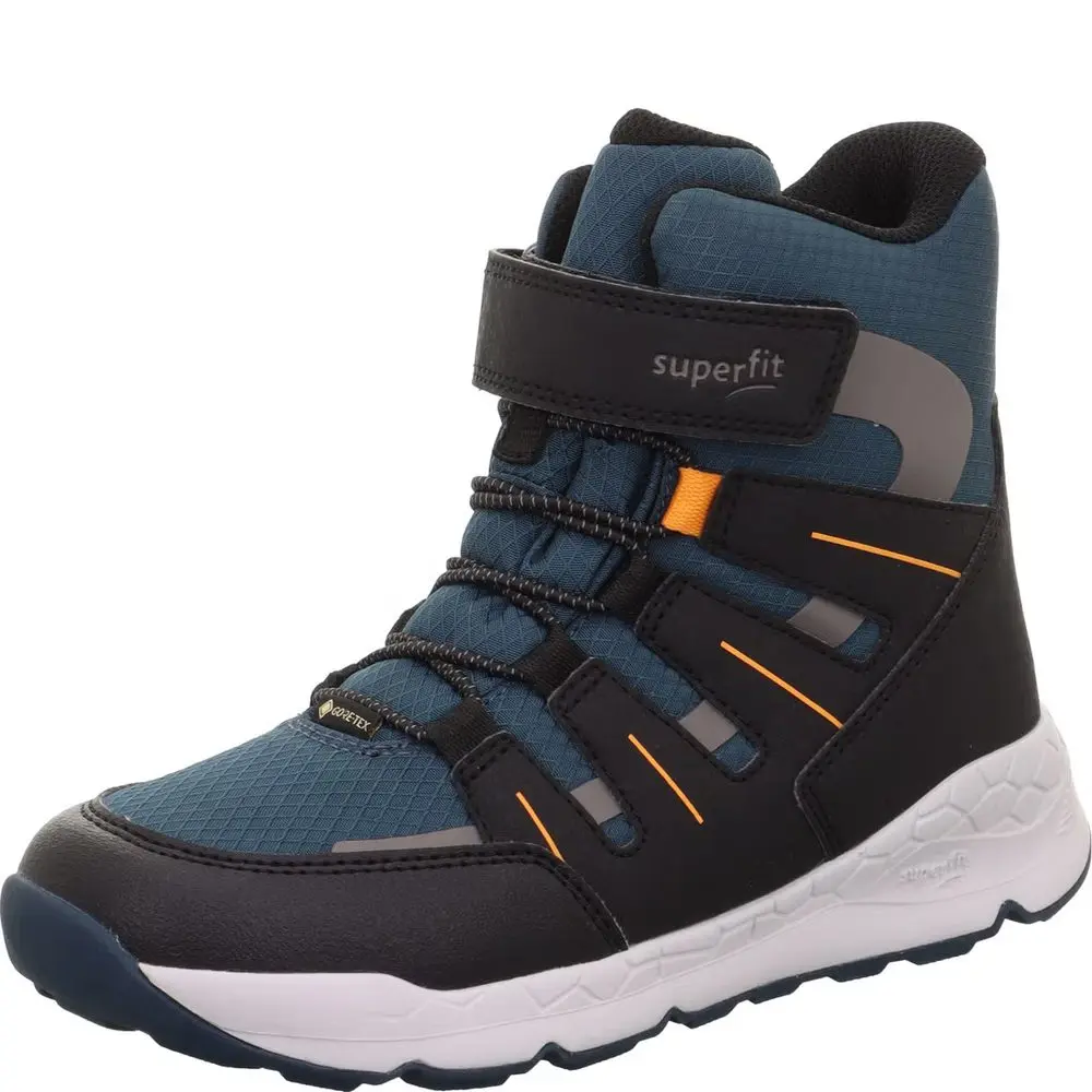 Chlapecké zimní boty FREE RIDE Blue/Orange GTX Superfit 1-000568-8010 -