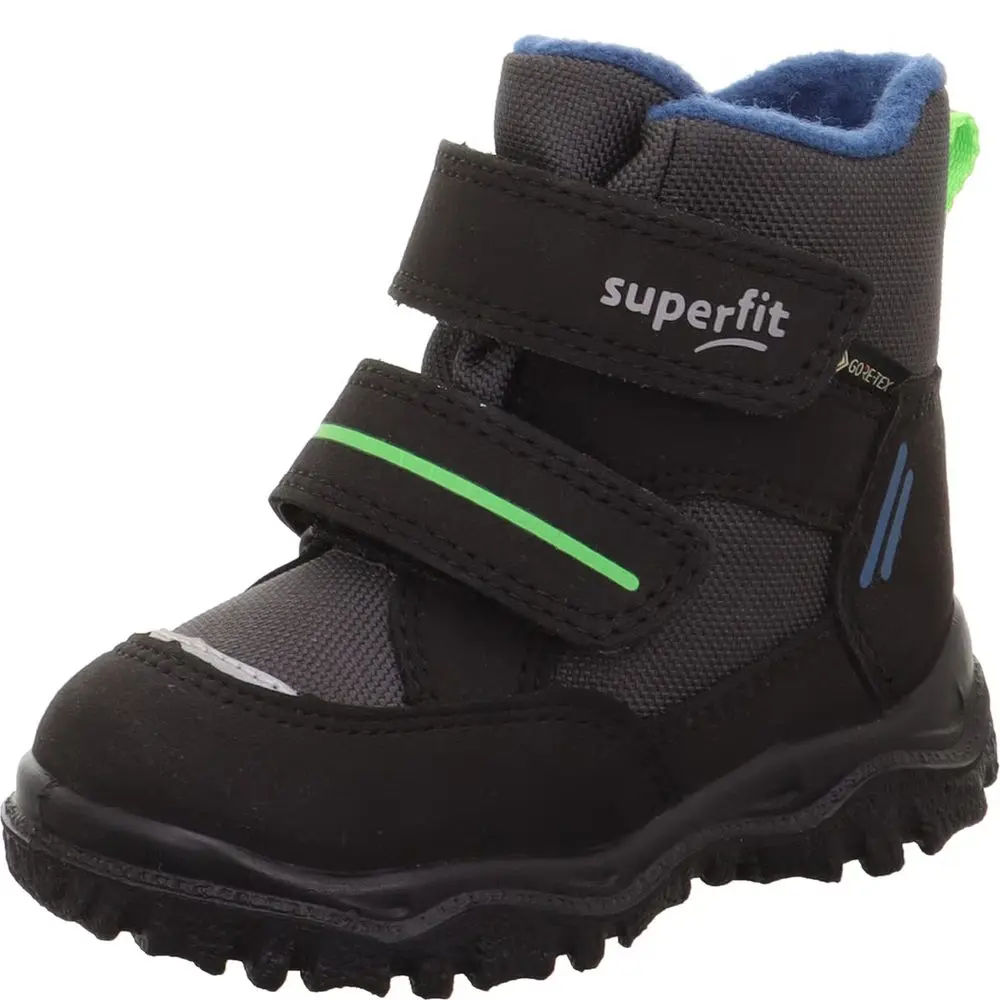 Chlapecké zimní boty HUSKY1 Black/Blue Superfit 1-006045-0010 -