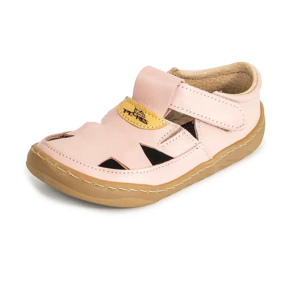 Barefoot dětské sandálky Pegres, SBF51 růžová -