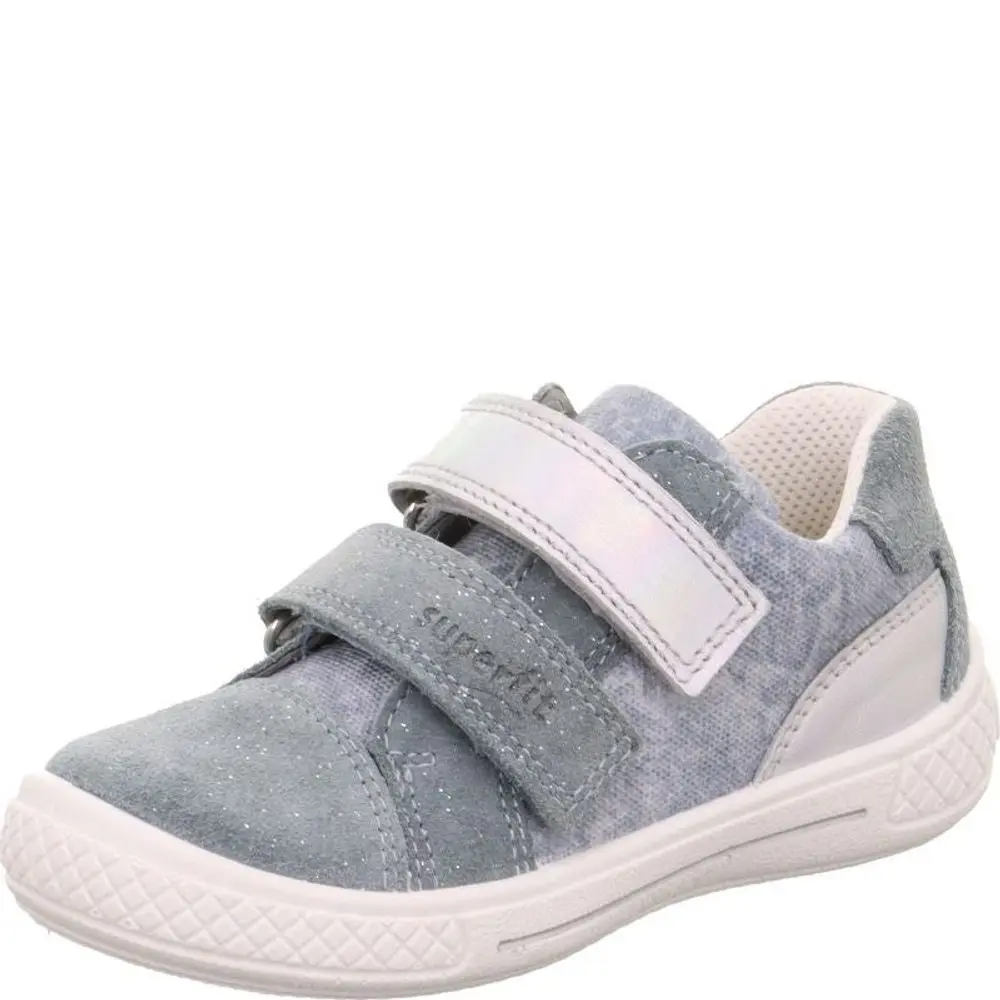 Dívčí tenisky TENSY Light Green/Silver Superfit 1-000092-7500
