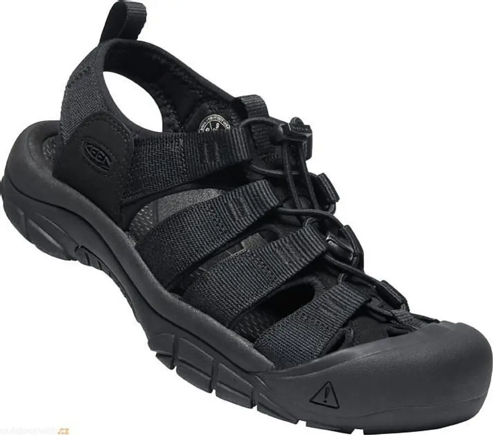 Sandály Newport H2 M triple black, Keen, 1022258, černá