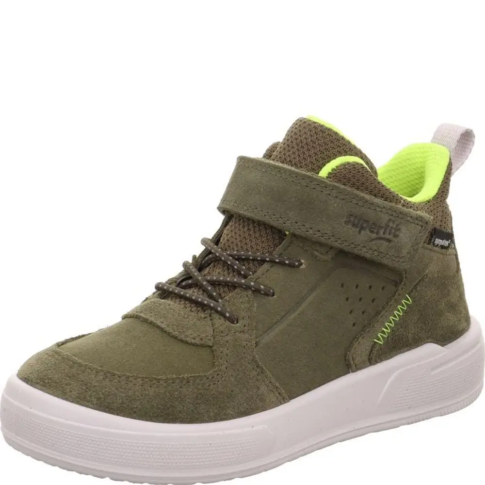 Dětské kotníkové tenisky Superfit MAVERICK Green/Yellow 1-100104-7000