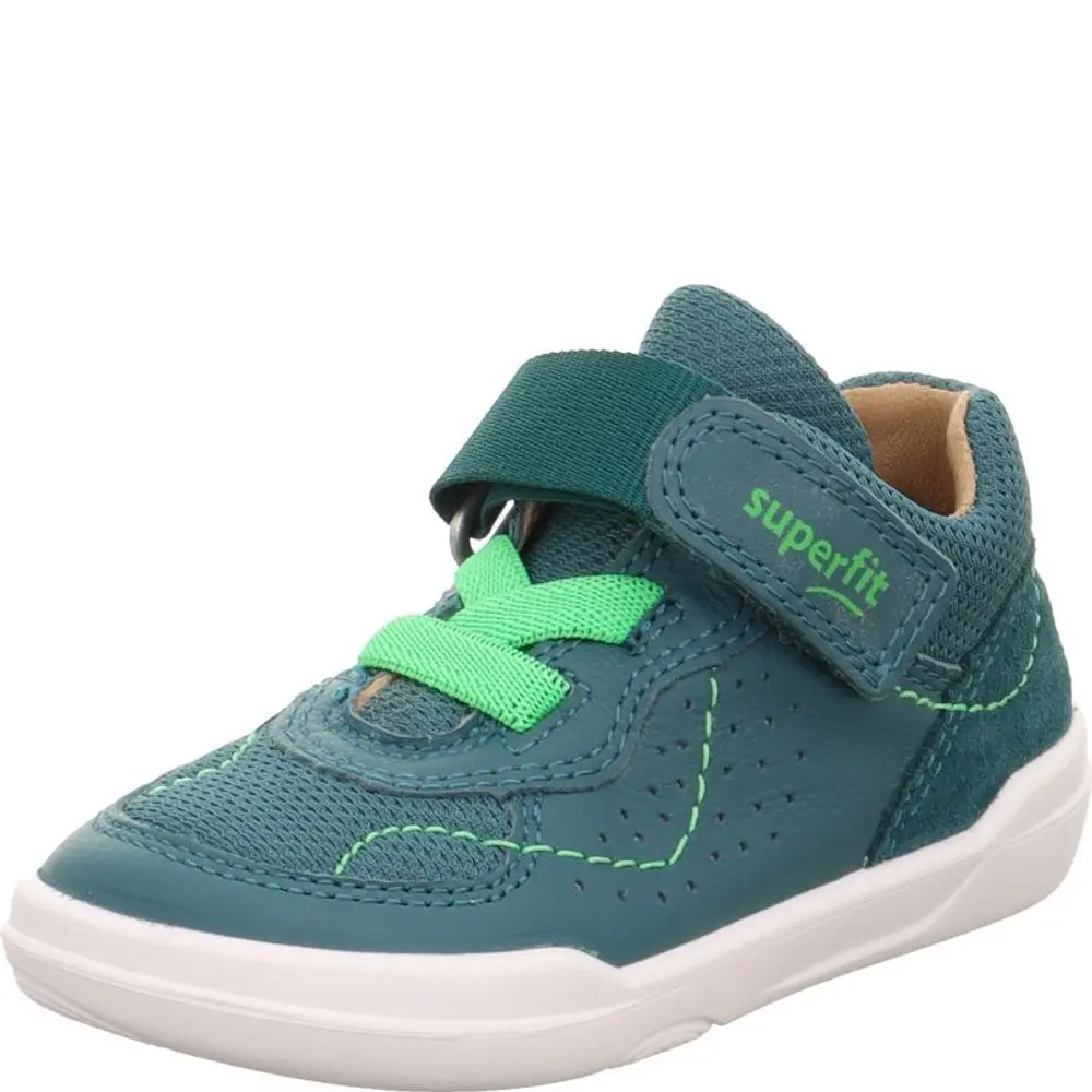 Dětské barefit tenisky SUPERFREE Green Superfit 1-000529-7000