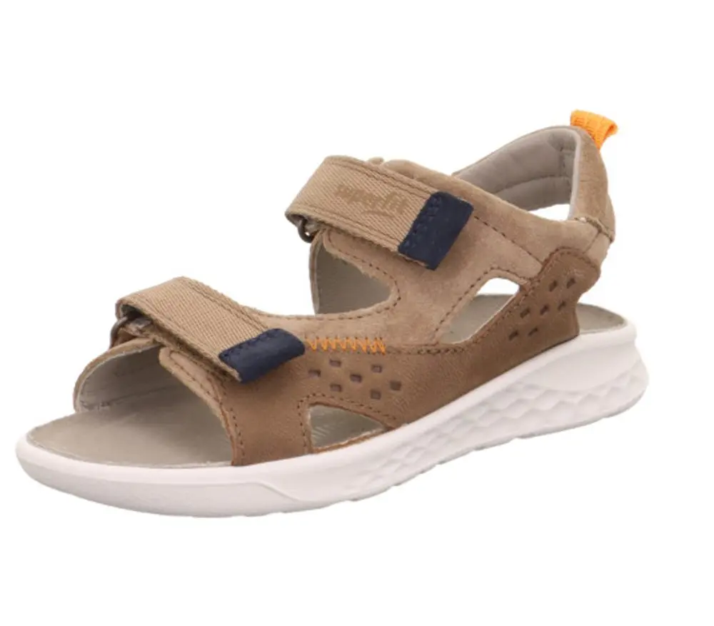 Dětské sandály LAGOON MIDI Brown/Orange Superfit 1-001041-3000