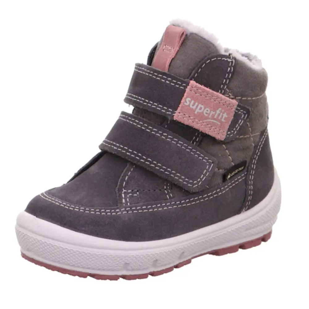 dívčí zimní boty GROOVY GTX, Superfit, 1-009314-2010, šedá -