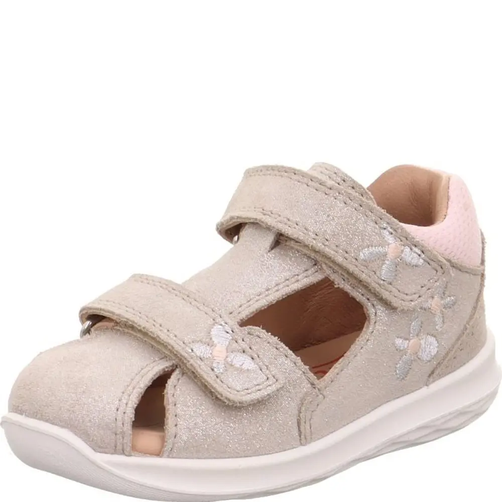 Dívčí sandály BUMBLEBEE Beige/Pink Superfit 1-000397-4000