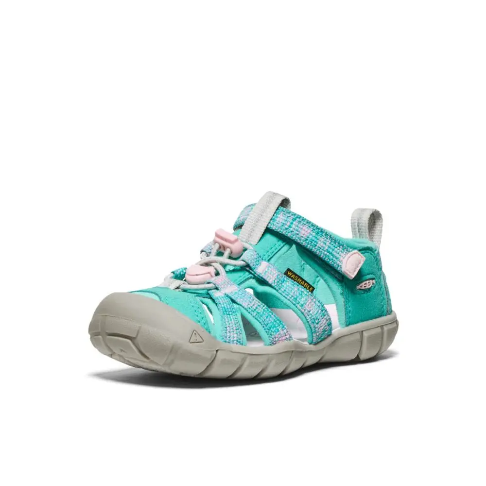 Dívčí sandály KEEN SEACAMP II CNX bright aqua/giggle pink - 24