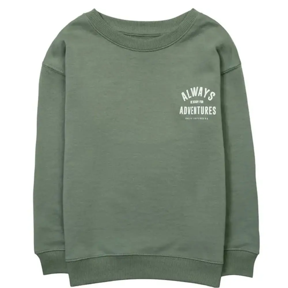 Mikina chlapecká, Minoti, Valley 9, khaki -
