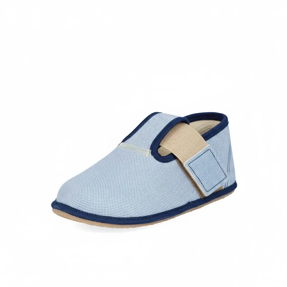 Barefoot papuče Pegres BF01 modré Velikost: 22, Vnitřní délka boty: 14,0 cm, Vnitřní šířka boty: 6,3 cm