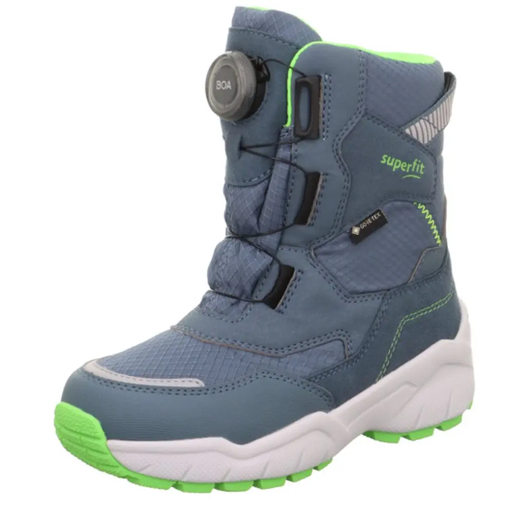 Chlapecké sněhule CULUSUK 2.0 Bleu/Light Green Gore-Tex, Superfit, 1-009172-8010, modrá -