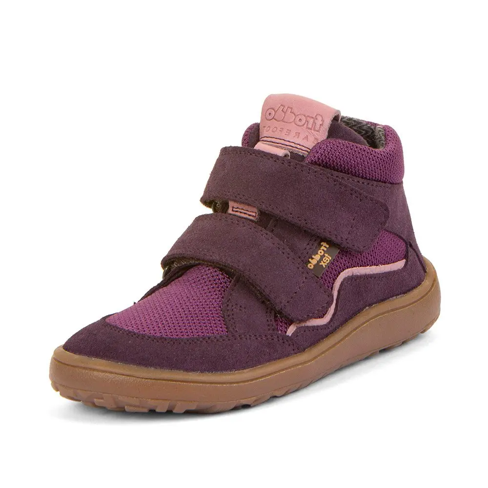 Dívčí barefoot boty TEX AUTUMN Purple Froddo G3110266-8 -