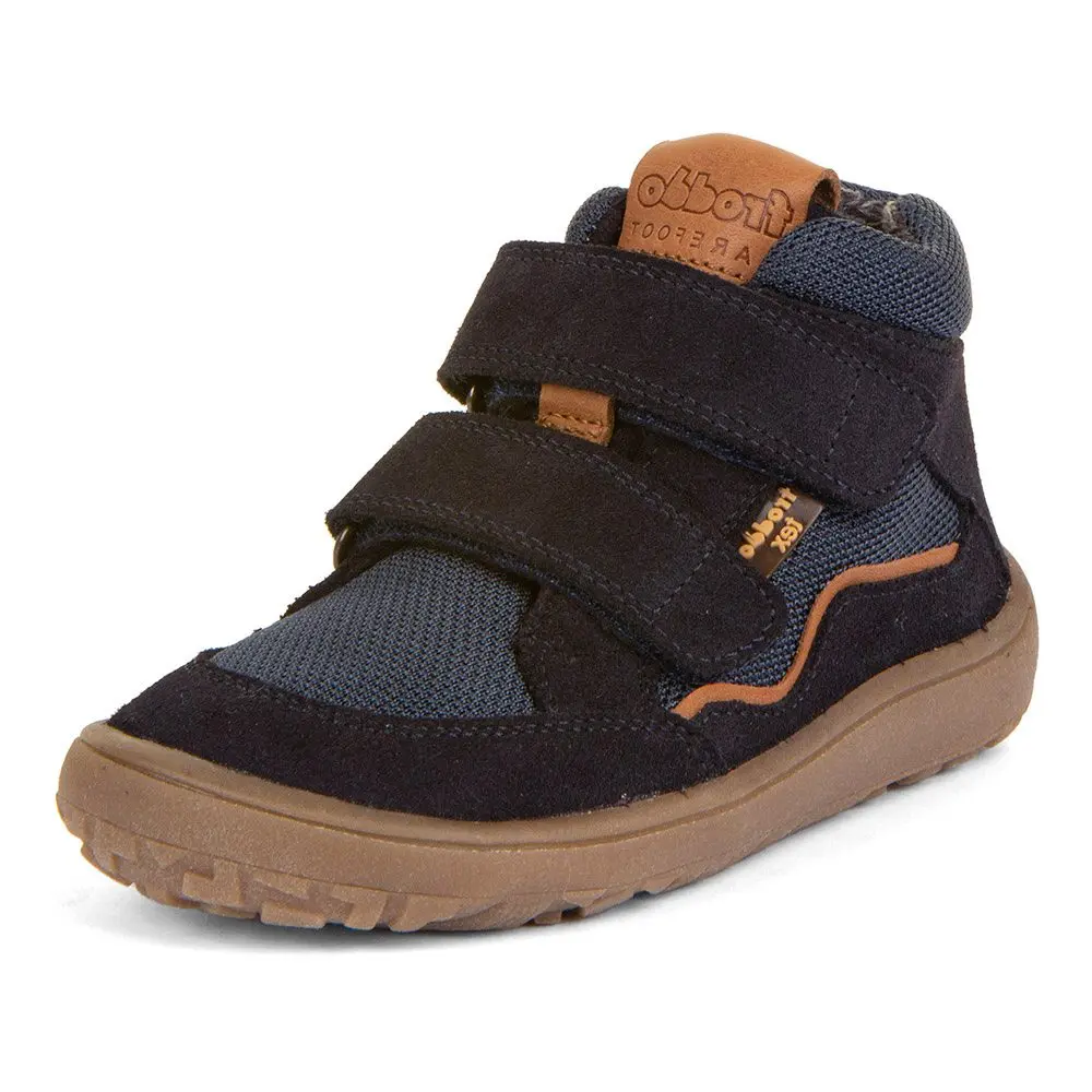 Chlapecké barefoot boty TEX AUTUMN Dark Blue Froddo, G3110254, tmavě modrá - 40