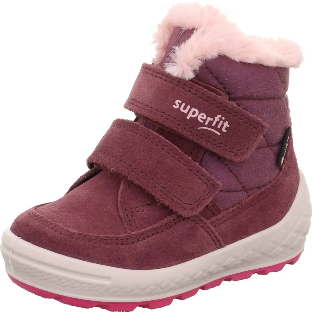 Dívčí zimní boty GROOVY 2.0 Red/Pink GTX Superfit 1-106314-5010 -