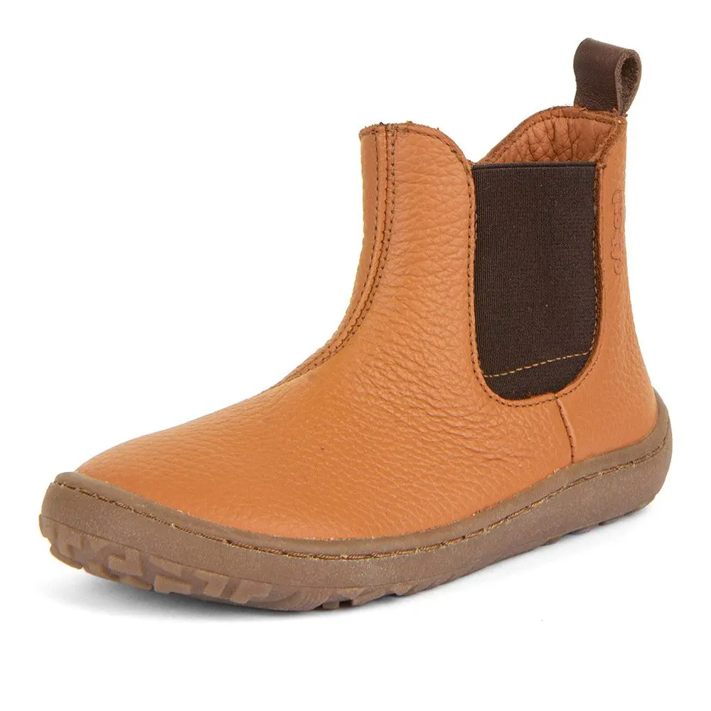 Dětské barefoot boty CHELYS Cognac Froddo G3160237-1 - hnědá -