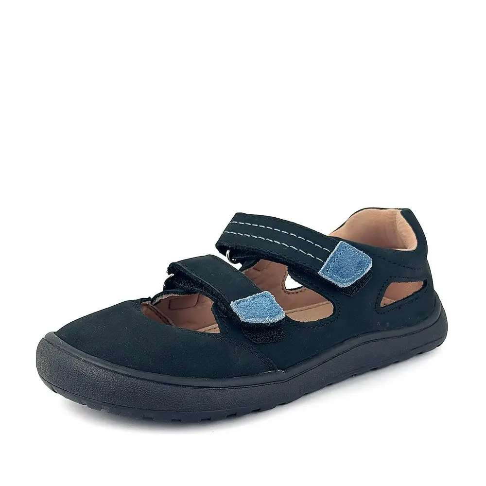 Chlapecké barefoot sandály PROTETIKA NERY BLACK černá - 25