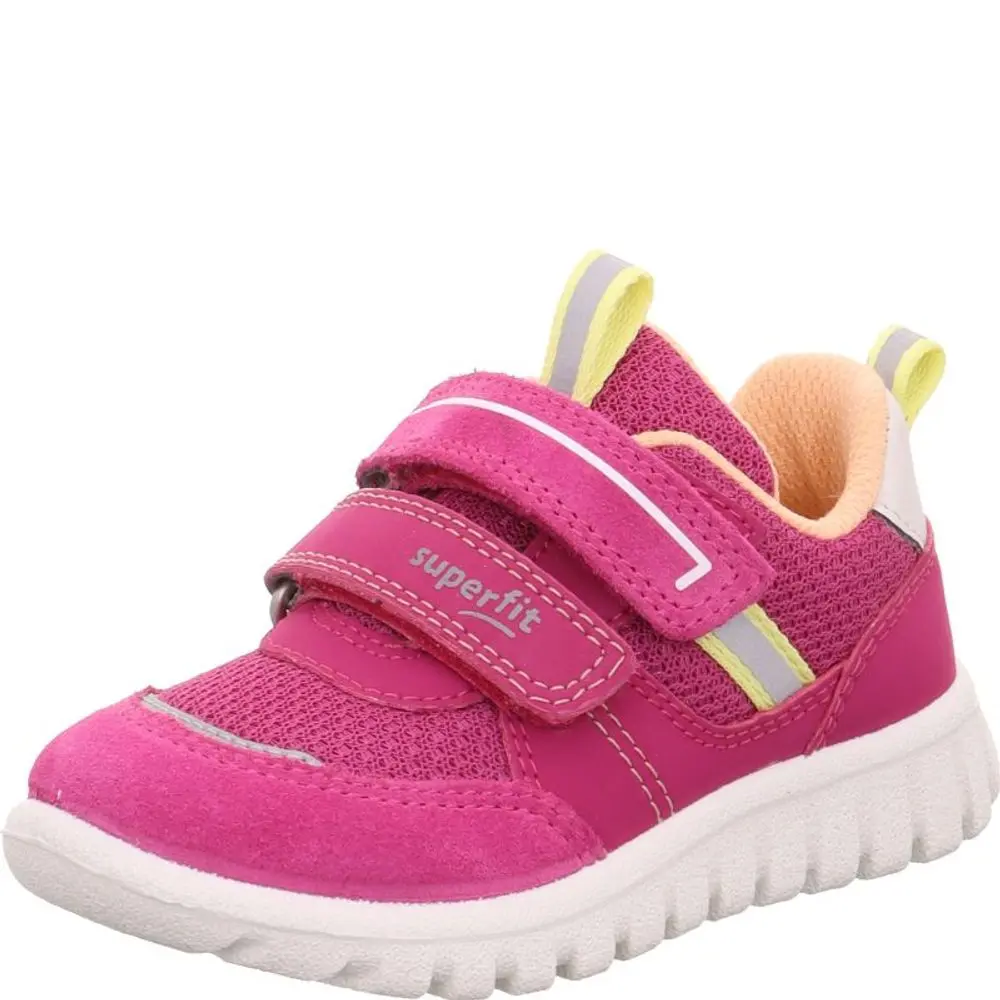 Dívčí tenisky SPORT7 MINI Pink/Orange Superfit 1-006203-5510 -