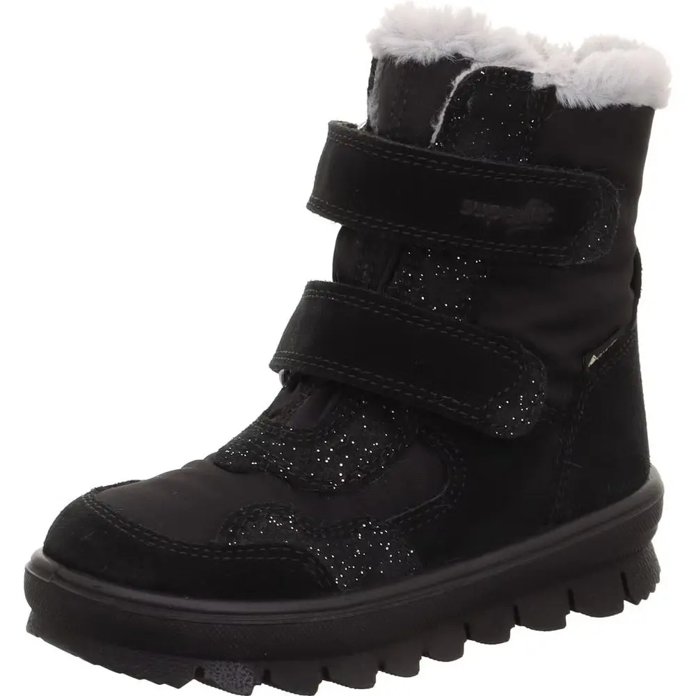 Dívčí zimní boty FLAVIA Black/Silver GTX Superfit 1-000229-0000 -
