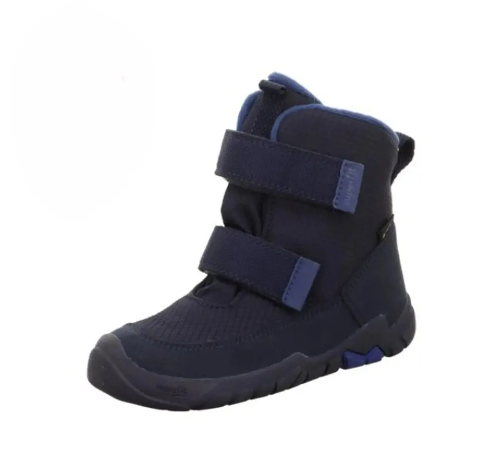 Chlapecké zimní boty barefit TRACE Blue Gore-Tex, Superfit , 1-006039-8010, tmavě modrá - 25