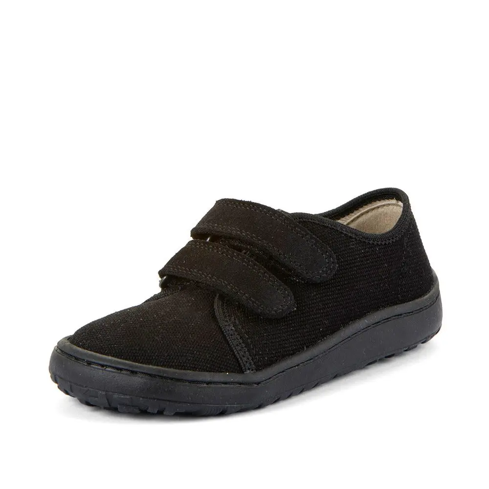 Dětské plátěné barefoot tenisky CANVAS BLACK Froddo G1700440-23