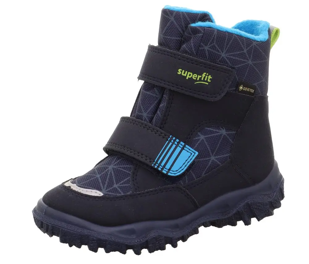 Dětské zimní boty HUSKY Blue/Turguoise Gore-Tex, Superfit, 1-006080-8010, tyrkysová