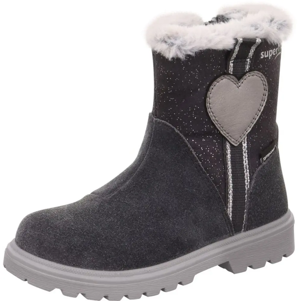 Dívčí zimní boty SPIRIT Gray Sympatex, Superfit,1-000900-2000 - 30