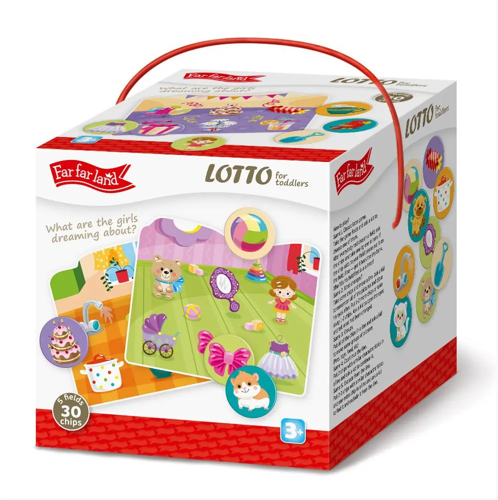 Far Far Land Lotto kartičky pro holky, Far Far Land, W022266
