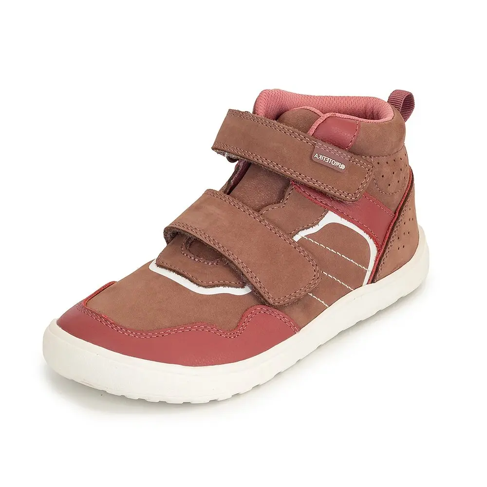 Dívčí celoroční boty Barefoot TIRA OLD PINK, Protetika, růžová -
