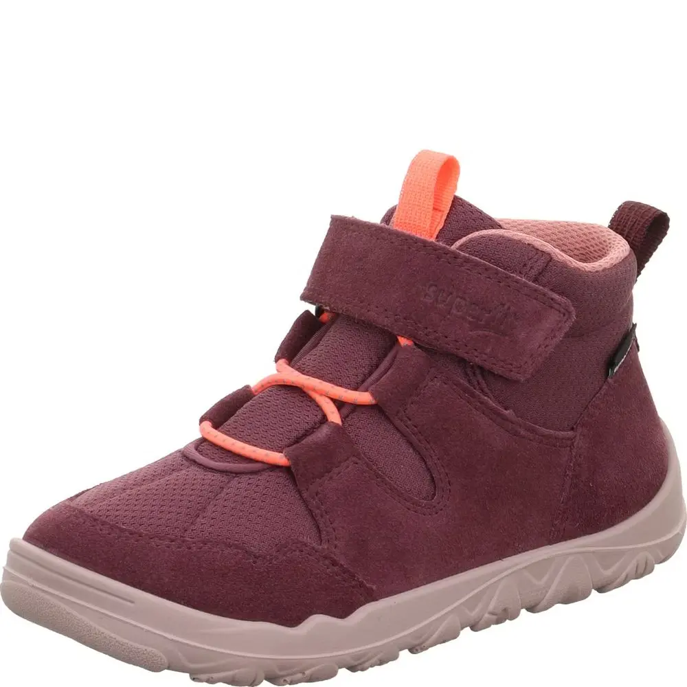 Dívčí celoroční barefit boty WALDERI Red/Orange Superfit 1-000910-5000
