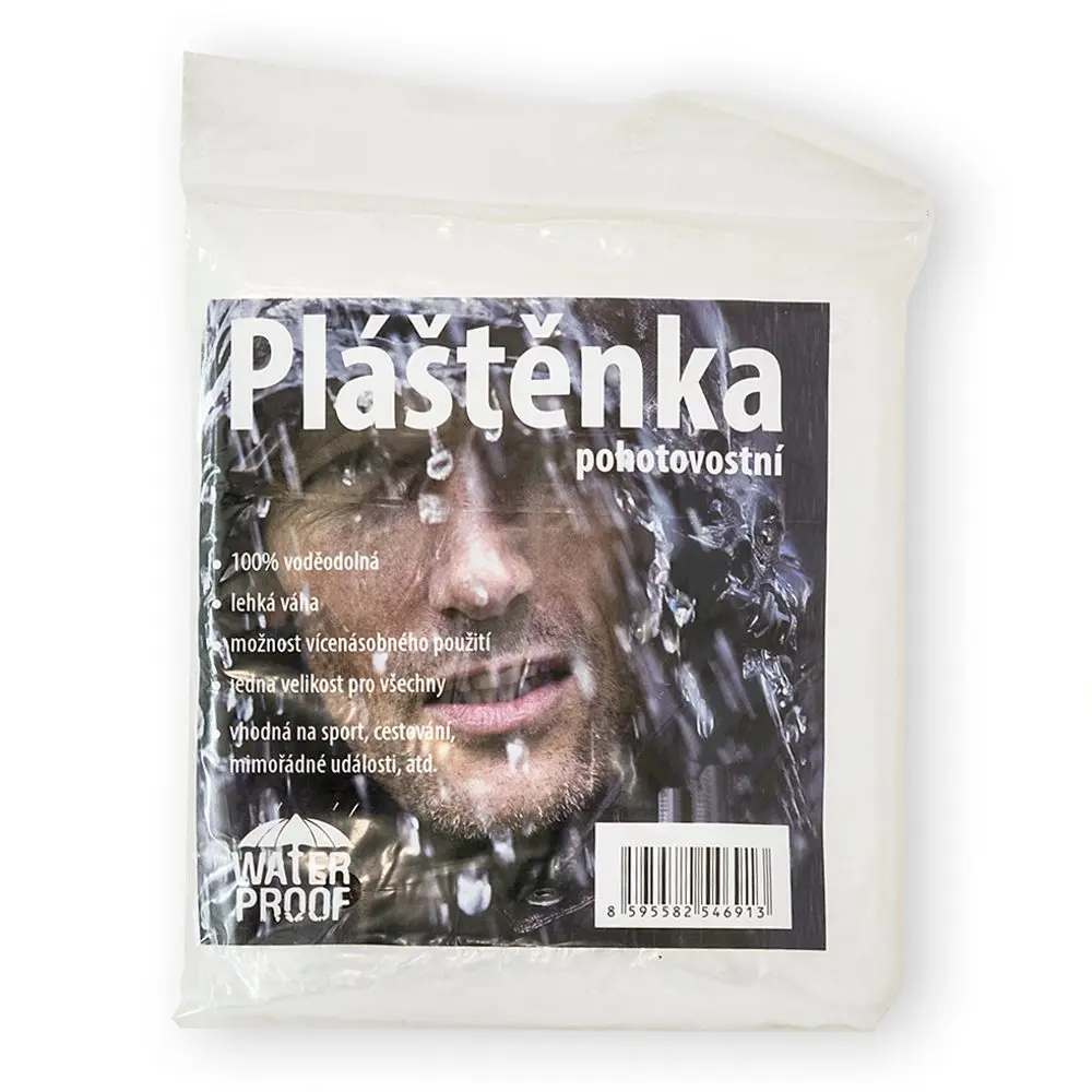 Pláštěnka pohotovostní na festivaly a akce, Pidilidi, PL0101-22, unisex