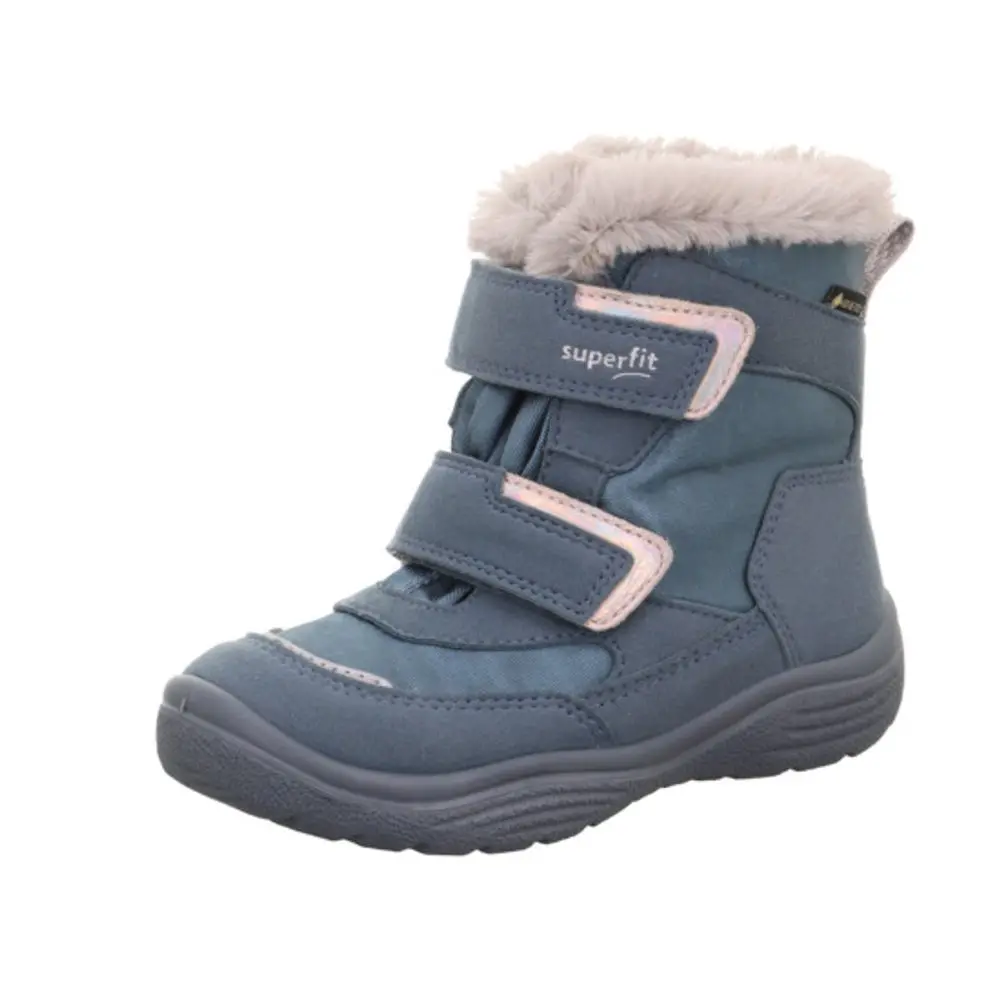 Dívčí zimní boty Superfit CRYSTAL Blue GTX 1-009091-8030
