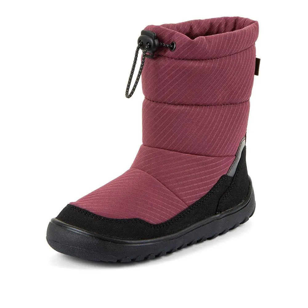 Dívčí zimní barefoot boty UP SNOW TEX Bordeaux Froddo G3160263-5 - 27