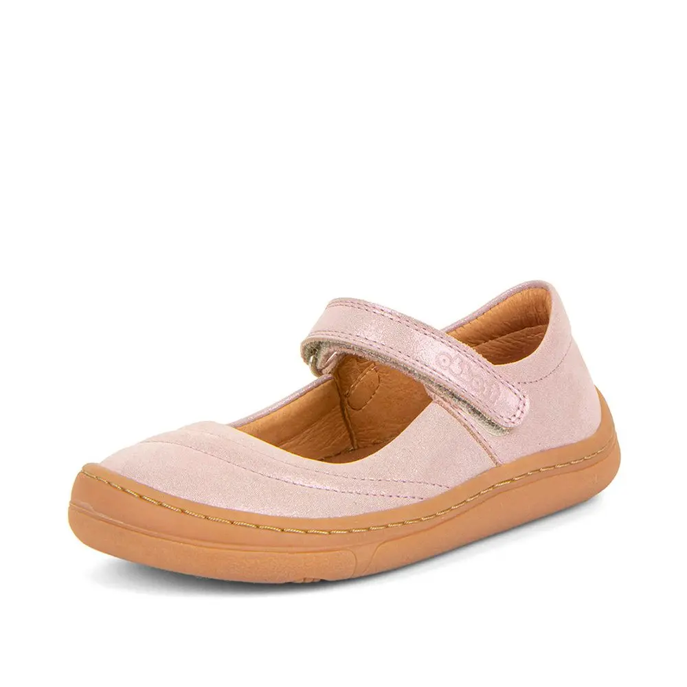 Dívčí barefoot baleríny MARY J Pink Shine Froddo G3140184-4 růžová -
