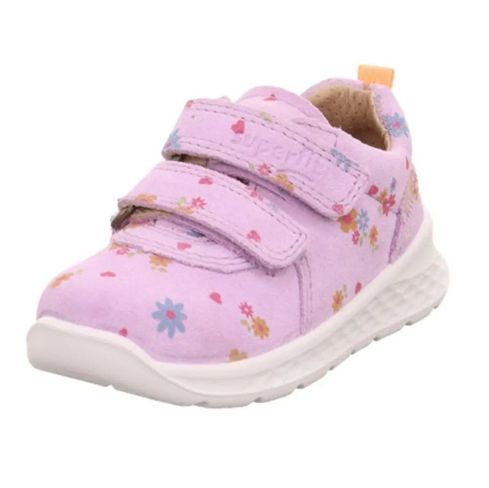 Dívčí celoroční obuv BREEZE Lila/Multicolor Superfit 1-000365-8520