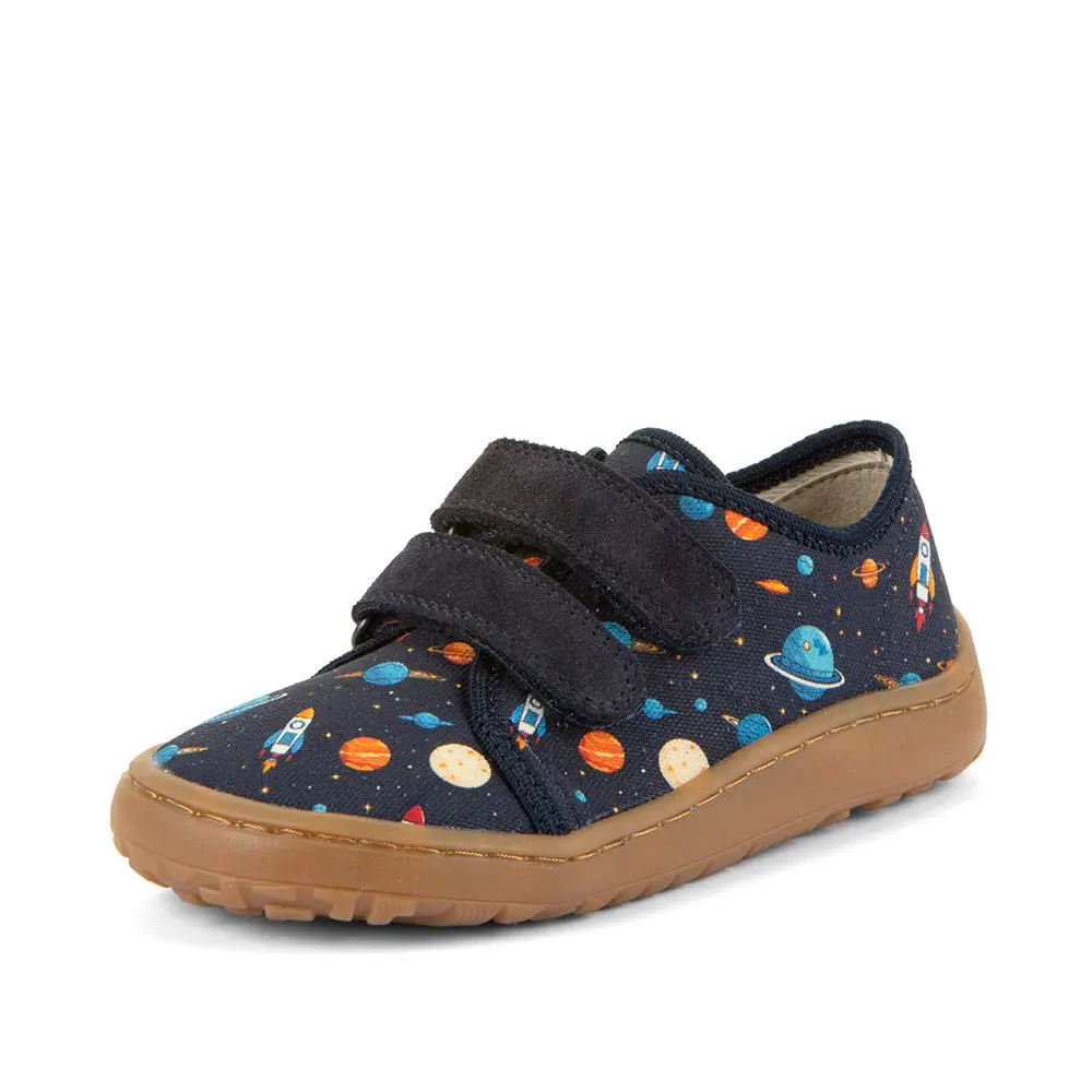 Dětské plátěné barefoot tenisky CANVAS BLUE Froddo G1700440-28 - 31