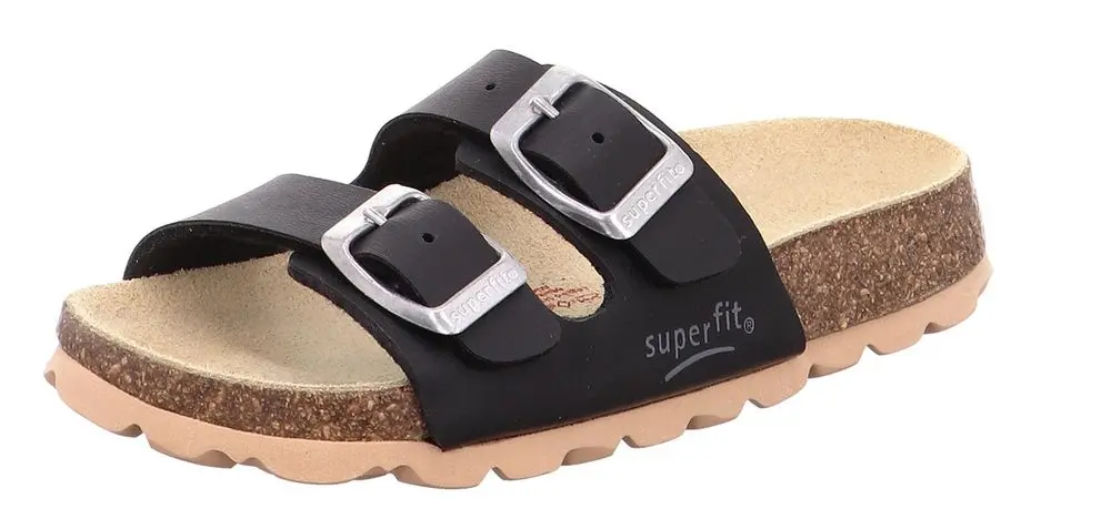 Zdravotní pantofle Superfit 0-800111-0000 Schwarz Velikost: