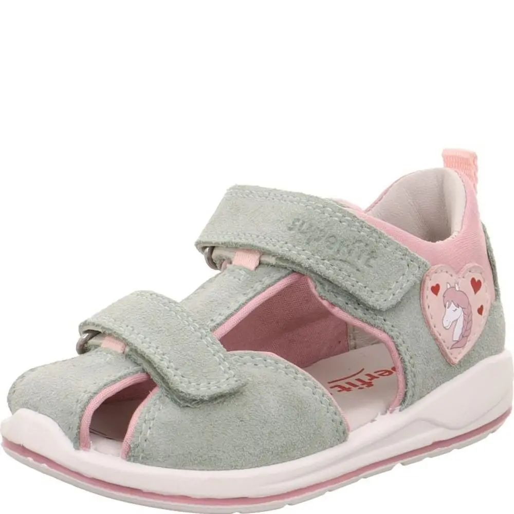 Dívčí sandály BOOMERANG Green/Rose Superfit 1-000866-7510 -