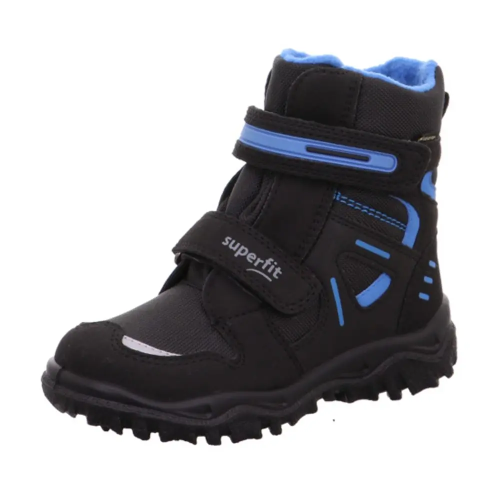 chlapecké zimní boty HUSKY GTX, Superfit, 1-809080-0000, černá -