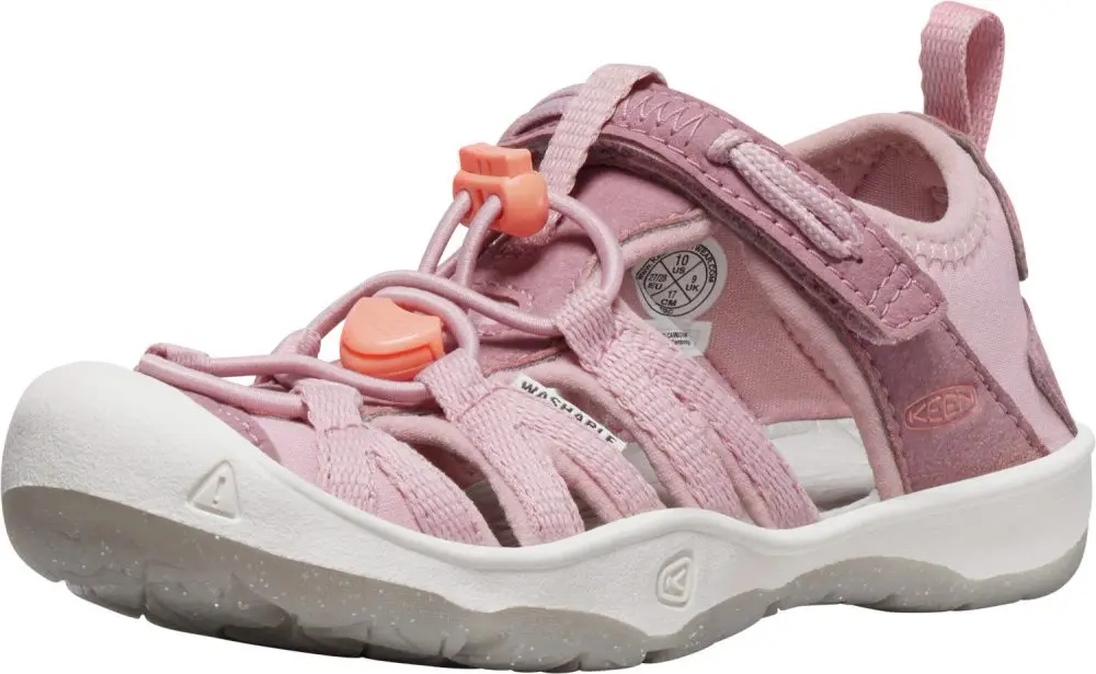 Dívčí sandály KEEN MOXIE SANDAL nostalgia rose/papaya punch - 30