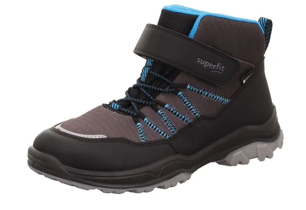 Chlapecké zimní boty JUPITER Black/Turquoise Gore-Tex, Superfit, 1-000055-0000
