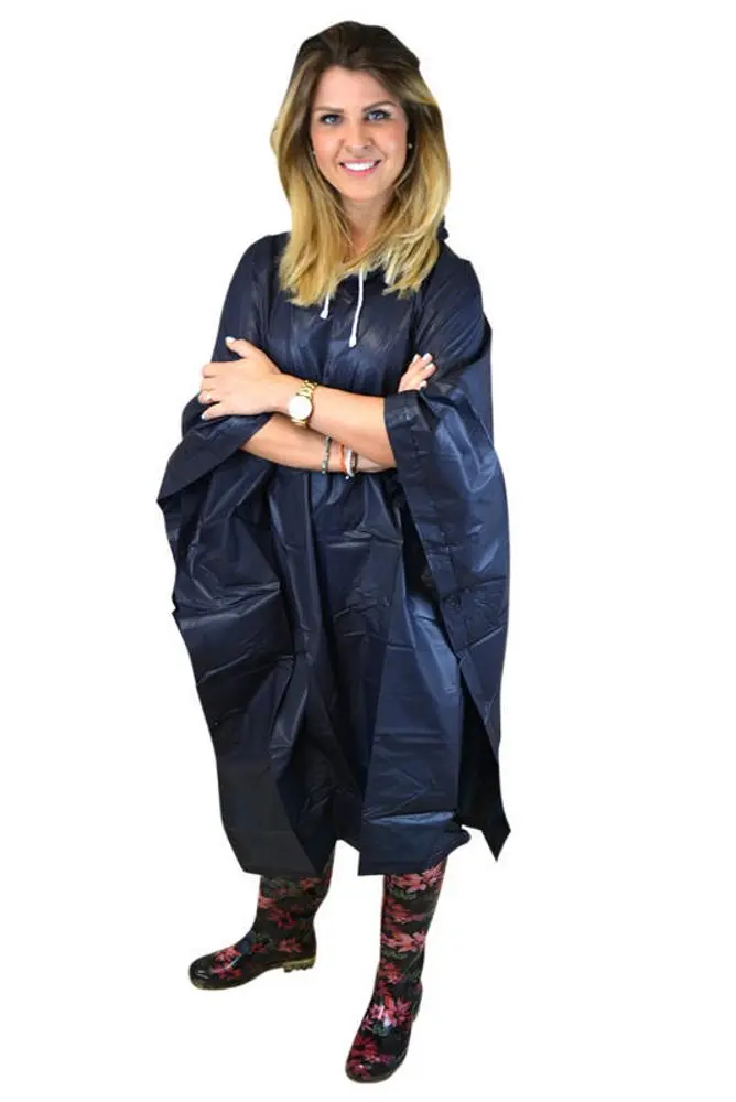 poncho pro dospělé, Pidilidi, PL0064-04, modrá