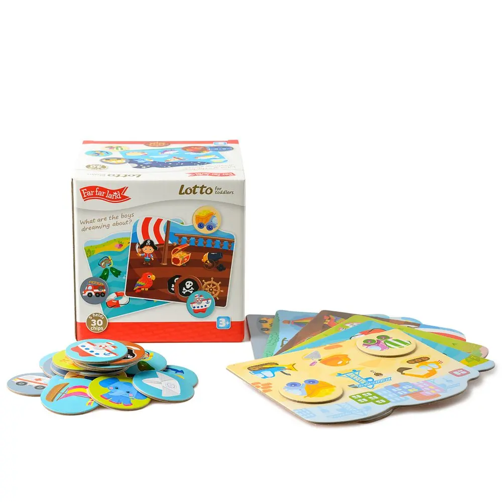 Far Far Land Lotto kartičky pro kluky, Far Far Land, W022265
