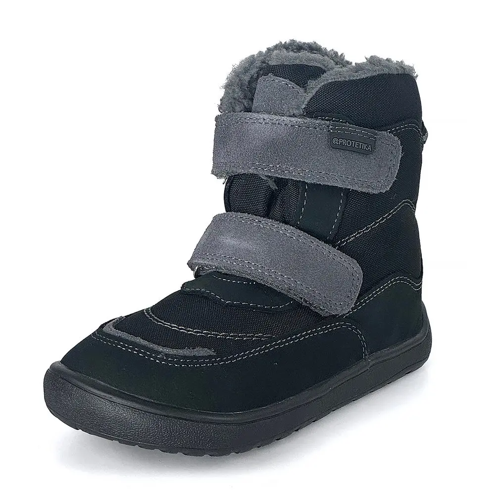 Dětské zimní barefoot boty PRO-tex Protetika - NUT BLACK - 33