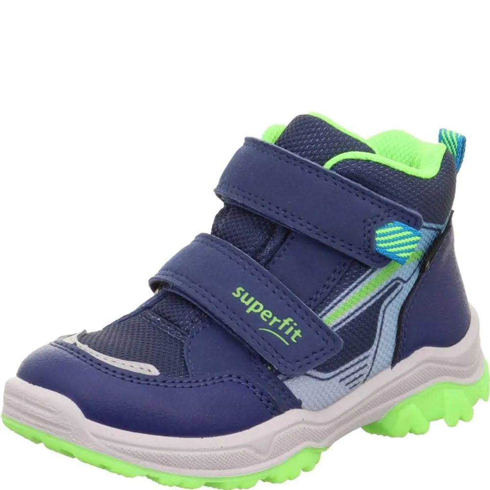 Chlapecké celoroční boty JUPITER Blue/Light Green GTX Superfit 1-000054-8000