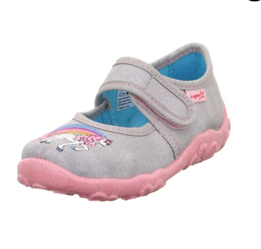 Dívčí bačkůrky BONNY Gray Superfit 1-800282-2010 -